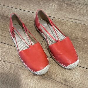 Eileen Fisher Red Espadrille Flats